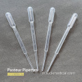 Pipettes pasteur plastique 1 ml 3 ml 5ml